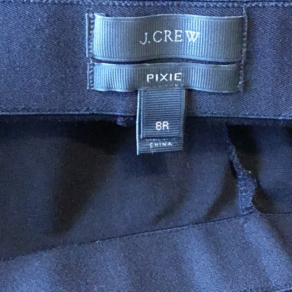 J. Crew pixie black slacks/pants - Picture 3 of 4